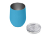 Термокружка Sense Gum, soft-touch, непротекаемая крышка, 370мл, крафтовая упаковка, голубой (Изображение 2)