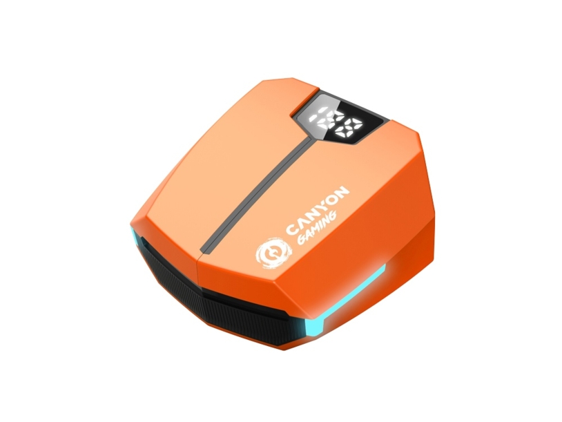 Игровая гарнитура Canyon DoubleBee GTWS-2, оранжевый (CND-GTWS2O) (Изображение 1)