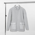 Куртка унисекс Oblako, светло-серая, размер ХS/S