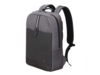 Рюкзак TORBER VECTOR с отделением для ноутбука 14,1, черный/серый, нейлон, 32 х 10 х 43 см, 13л (Изображение 2)