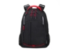Рюкзак TORBER ROCKIT с отделением для ноутбука 15.6, черный/красный, нейлон, 32 х 14 х 50 см, 22л (Изображение 1)