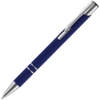 Ручка шариковая Keskus Soft Touch, темно-синяя (Изображение 1)