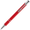Ручка шариковая Keskus Soft Touch, красная (Изображение 3)