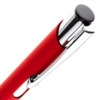 Ручка шариковая Keskus Soft Touch, красная (Изображение 4)