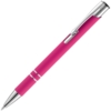 Ручка шариковая Keskus Soft Touch, розовая (Изображение 1)