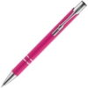 Ручка шариковая Keskus Soft Touch, розовая (Изображение 3)