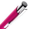 Ручка шариковая Keskus Soft Touch, розовая (Изображение 4)