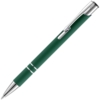 Ручка шариковая Keskus Soft Touch, зеленая (Изображение 1)