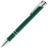 Ручка шариковая Keskus Soft Touch, зеленая (Изображение 2)