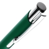 Ручка шариковая Keskus Soft Touch, зеленая (Изображение 4)