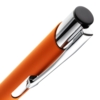 Ручка шариковая Keskus Soft Touch, оранжевая (Изображение 4)
