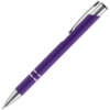 Ручка шариковая Keskus Soft Touch, фиолетовая (Изображение 2)