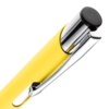 Ручка шариковая Keskus Soft Touch, желтая (Изображение 4)