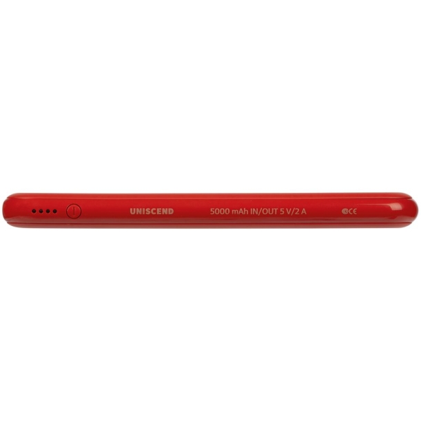 Aккумулятор Uniscend Half Day Type-C 5000 мAч, красный (Изображение 3)