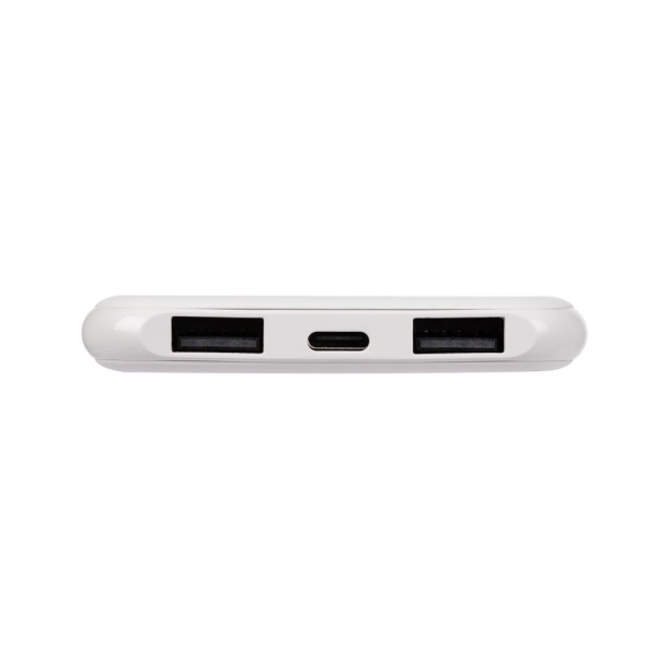 Aккумулятор Uniscend Half Day Type-C 5000 мAч, белый (Изображение 4)