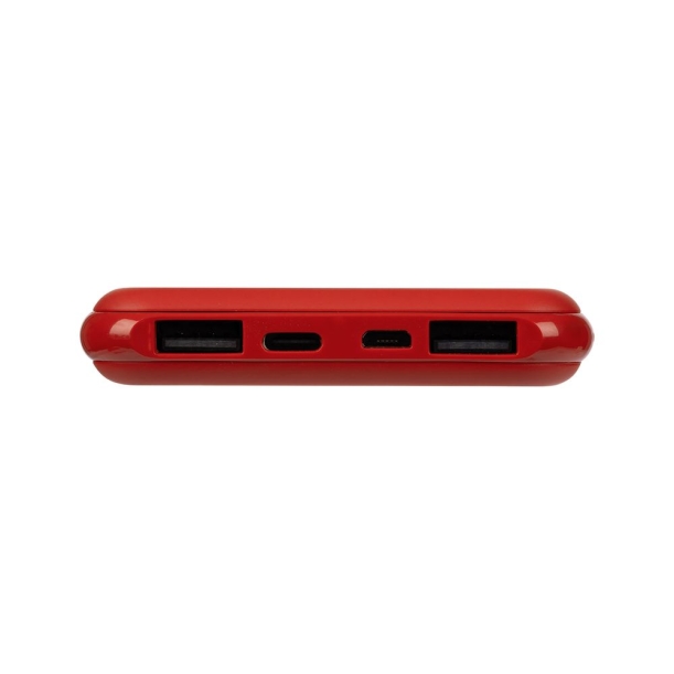 Aккумулятор Uniscend All Day Type-C 10000 мAч, красный (Изображение 3)