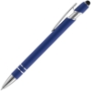 Ручка шариковая Pointer Soft Touch со стилусом, темно-синяя (Изображение 2)