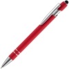 Ручка шариковая Pointer Soft Touch со стилусом, красная (Изображение 1)