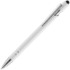 Ручка шариковая Pointer Soft Touch со стилусом, белая (Изображение 1)