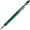 Ручка шариковая Pointer Soft Touch со стилусом, зеленая (Изображение 3)