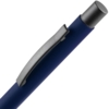 Ручка шариковая Atento Soft Touch, темно-синяя (Изображение 4)