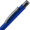 Ручка шариковая Atento Soft Touch, ярко-синяя (Изображение 4)