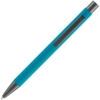 Ручка шариковая Atento Soft Touch, бирюзовая (Изображение 3)