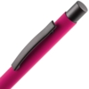 Ручка шариковая Atento Soft Touch, розовая (Изображение 4)