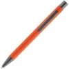 Ручка шариковая Atento Soft Touch, оранжевая (Изображение 3)