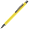 Ручка шариковая Atento Soft Touch, желтая (Изображение 1)