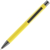 Ручка шариковая Atento Soft Touch, желтая (Изображение 3)