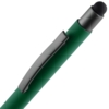 Ручка шариковая Atento Soft Touch со стилусом, зеленая (Изображение 4)