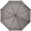 Зонт складной Hard Work с проявляющимся рисунком, серый (Изображение 2)