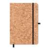 Блокнот А5 с пробковой обложкой (черный) (Изображение 1)