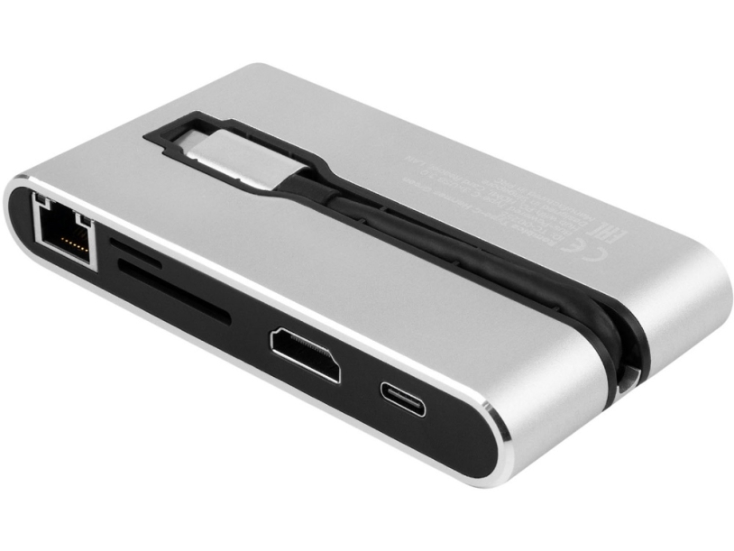 Хаб USB Rombica Type-C Hermes Black (Изображение 3)