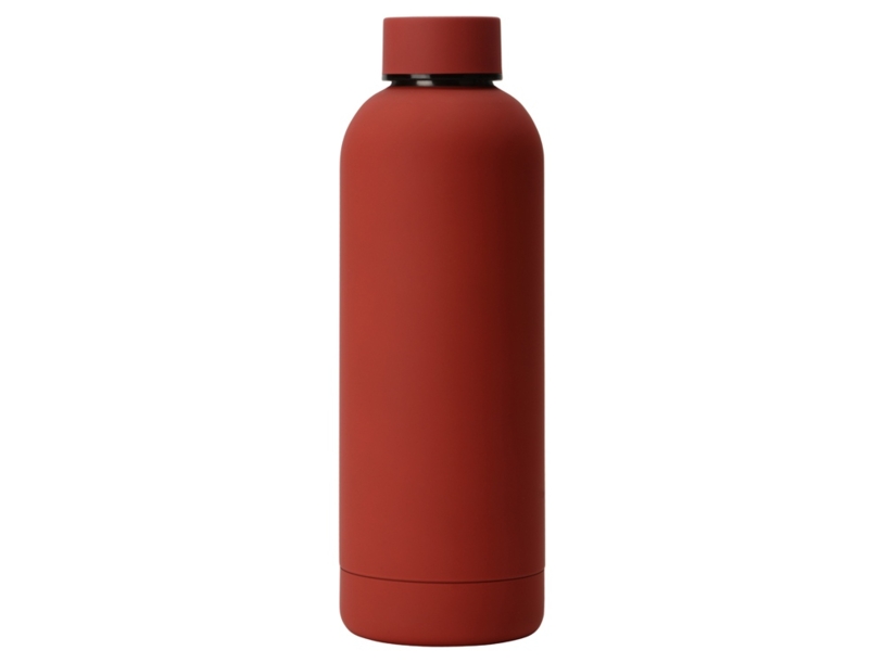 Вакуумная термобутылка Cask Waterline, soft touch, 500 мл, тубус (Изображение 3)