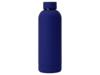 Вакуумная термобутылка с медной изоляцией Cask, soft-touch, тубус, 500 мл (синий)  (Изображение 3)