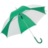 Зонтик- трость DISCO & DANCE (Белый/Зелёный) (Изображение 1)