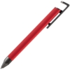 Ручка шариковая Standic с подставкой для телефона, красная (Изображение 3)