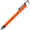 Ручка шариковая Standic с подставкой для телефона, оранжевая (Изображение 2)