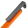 Ручка шариковая Standic с подставкой для телефона, оранжевая (Изображение 5)