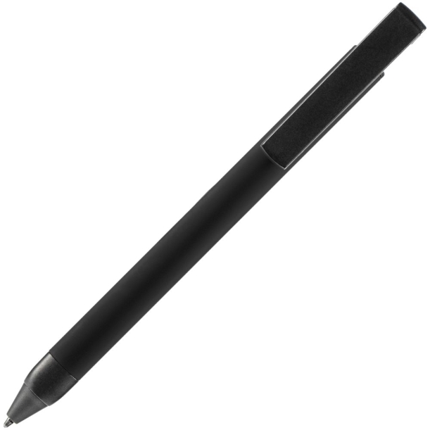 Ручка шариковая Standic с подставкой для телефона, черная (Изображение 4)
