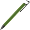 Ручка шариковая Standic с подставкой для телефона, зеленая (Изображение 3)