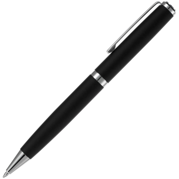 Ручка шариковая Inkish Chrome, черная (Изображение 3)