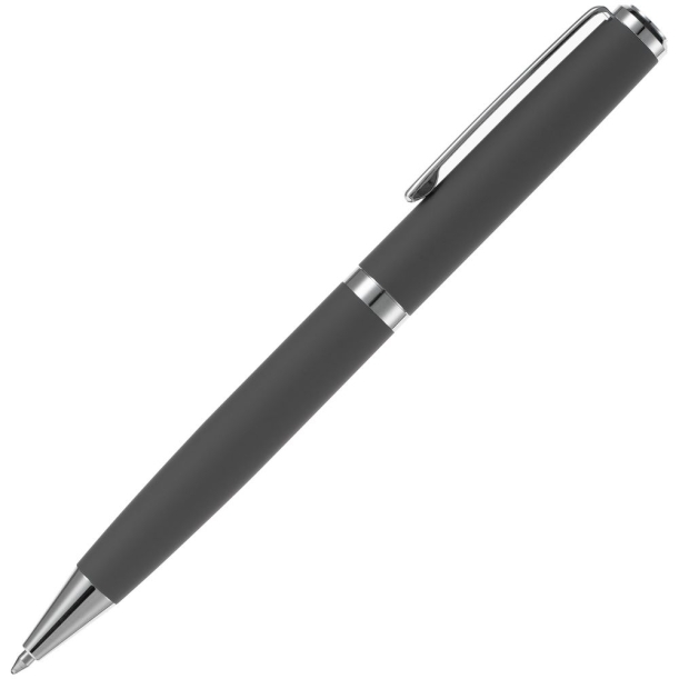 Ручка шариковая Inkish Chrome, серая (Изображение 2)