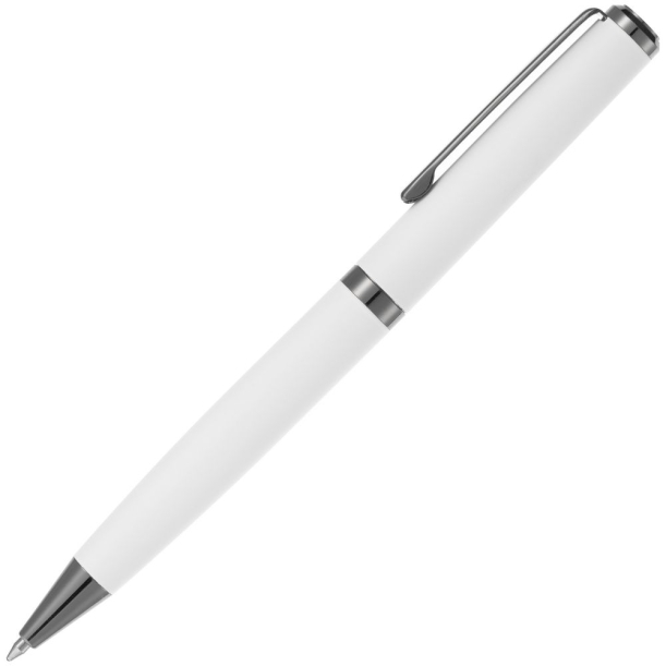 Ручка шариковая Inkish Gunmetal, белая (Изображение 2)