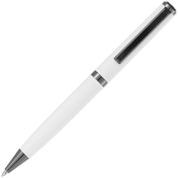 Ручка шариковая Inkish Gunmetal, белая (Изображение 3)