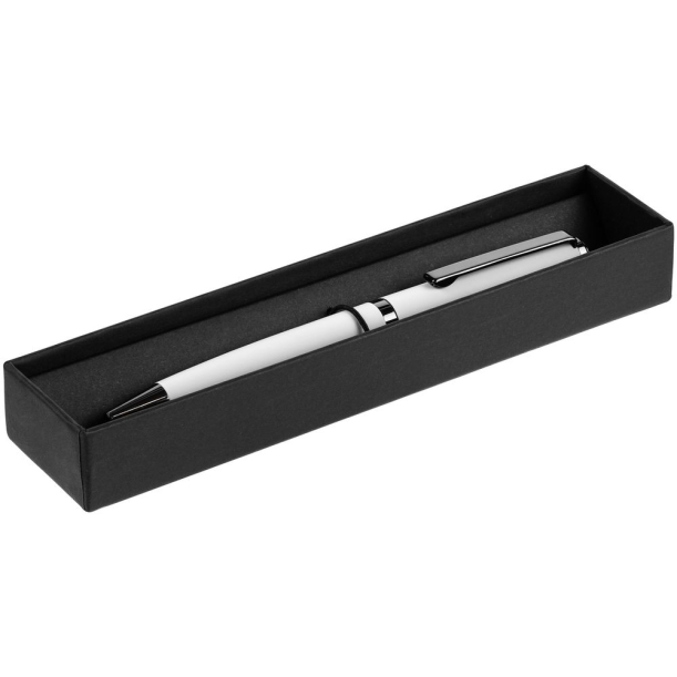 Ручка шариковая Inkish Gunmetal, белая (Изображение 4)