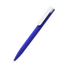 Ручка пластиковая Mira Soft софт-тач, синяя-S (Изображение 1)