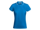 Рубашка-поло Tamil женская (синий/белый) 2XL
